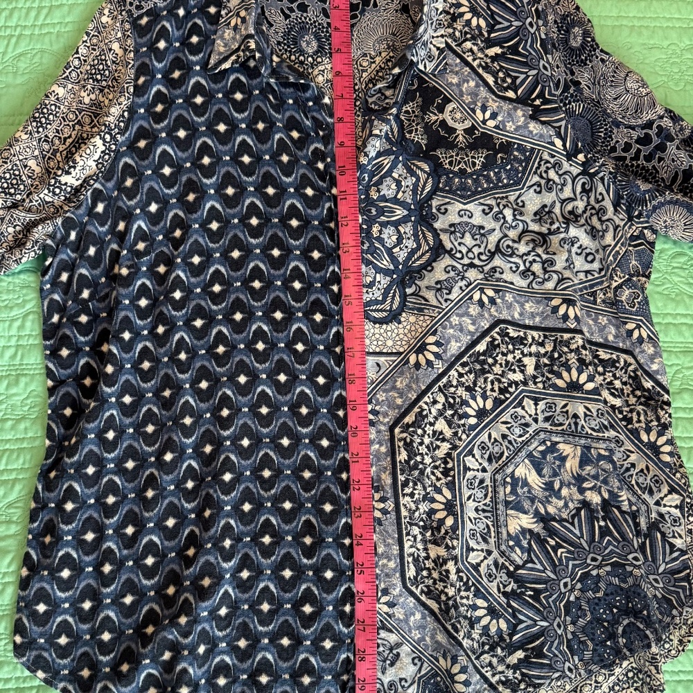 Westbound Women's 2X Long Sleeve Button Down - Picture 5 of 5